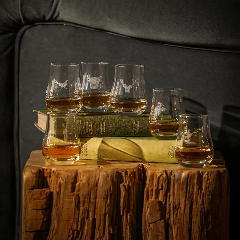 Selbrae House Shooting Perfect Measure Tasting Glass-2